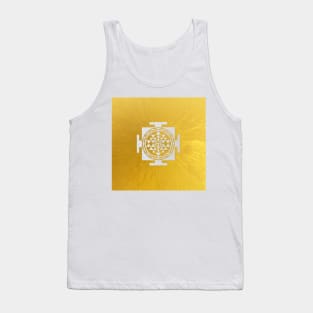 Shri Yantra Weiss Tank Top